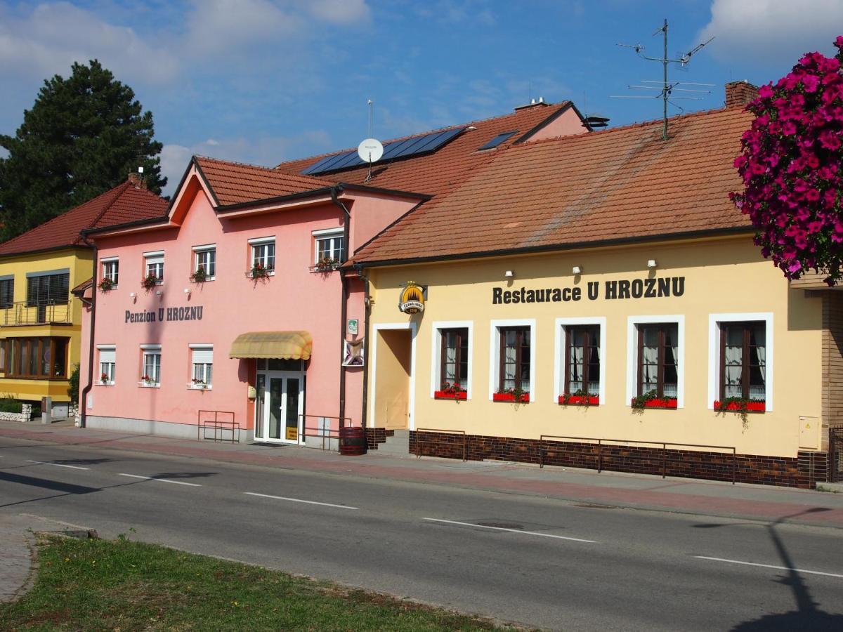 Penzion A Restaurace U Hroznu Velke Bilovice Exterior photo